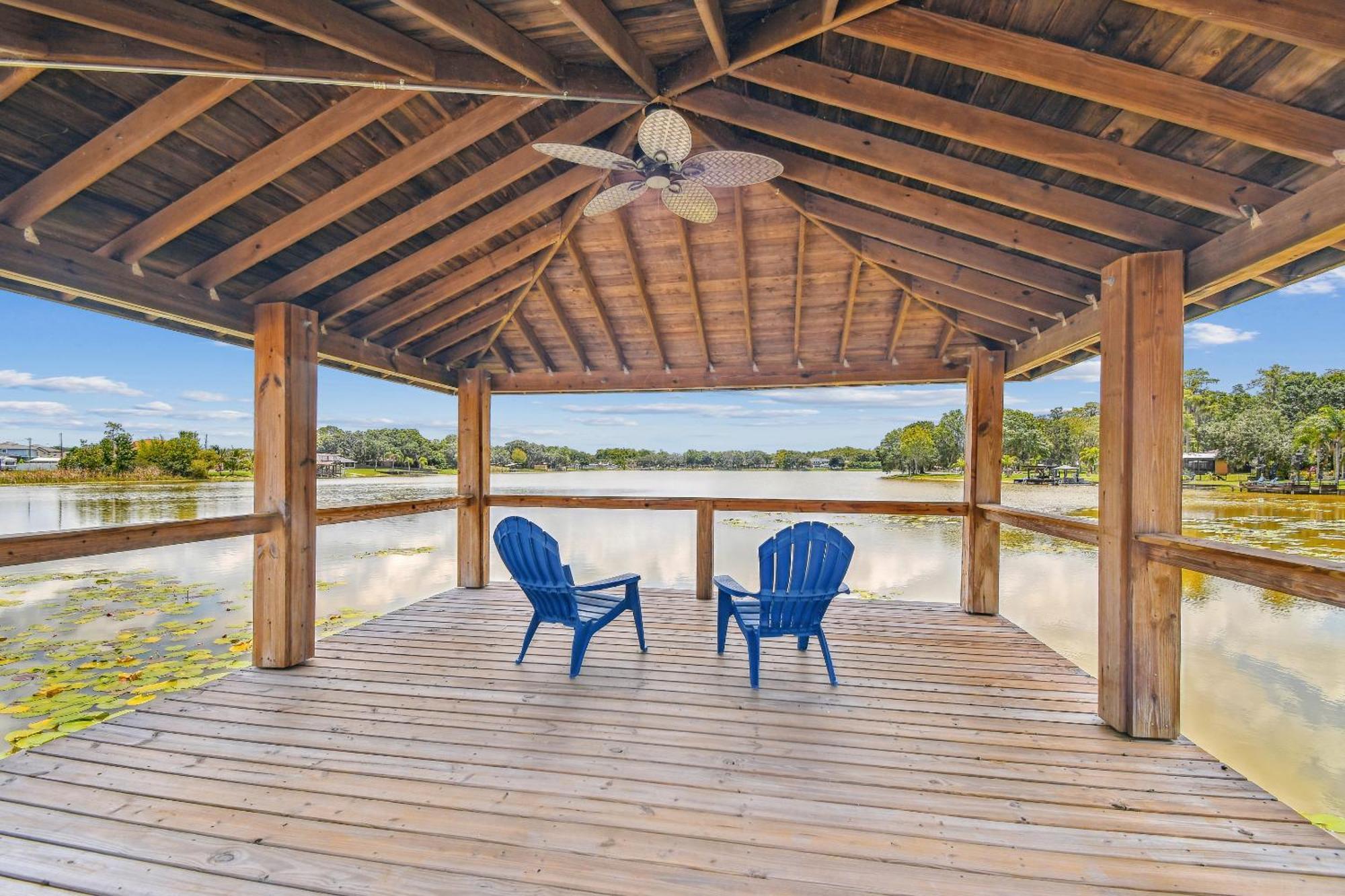 Lake House Westchase Area. Heated Pool Waterfront! Tampa Exterior foto