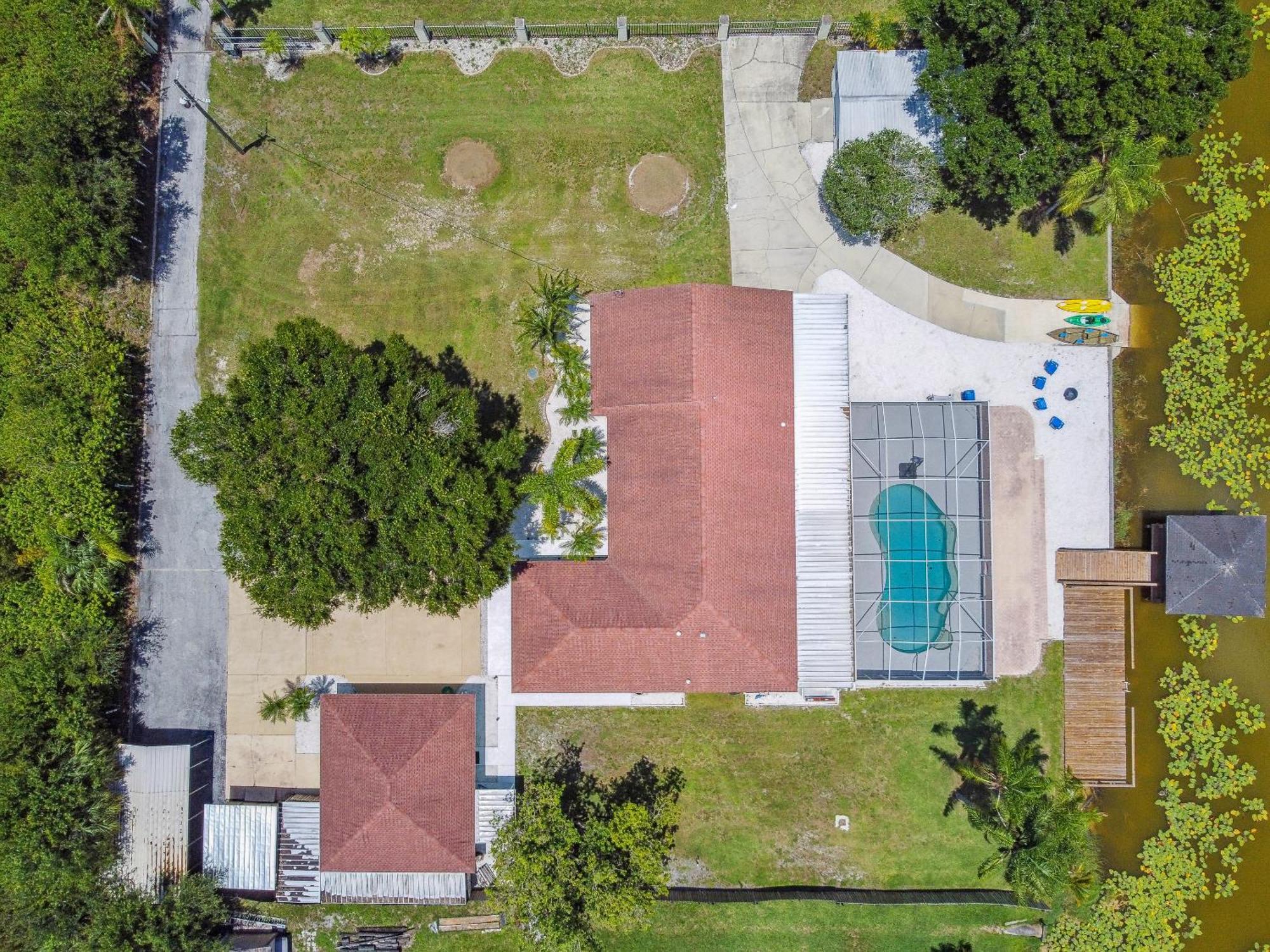 Lake House Westchase Area. Heated Pool Waterfront! Tampa Exterior foto